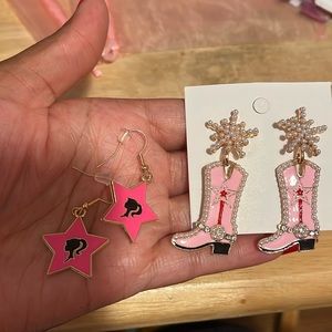 BARBIE EARRING SET! 2 pairs